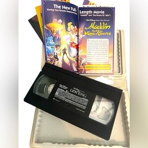 The Lion King RARE PAPERS Walt Disney Masterpiece Collection VHS 1995 Pre-Owned‎